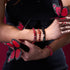 Orange sanguine | Bracelet Gemmy Bear | Cornaline x Argent